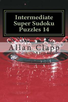 Book cover for Intermediate Super Sudoku Puzzles 14