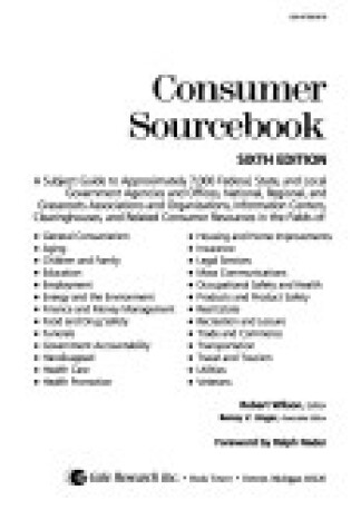 Cover of Consumer Sourcebook