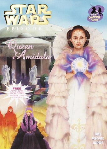 Book cover for Queen Amidala's Royal Coloring Book