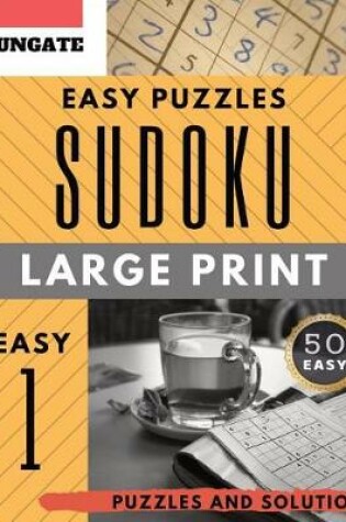Cover of Easy Sudoku Puzzle Book