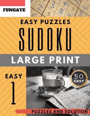 Book cover for Easy Sudoku Puzzle Book