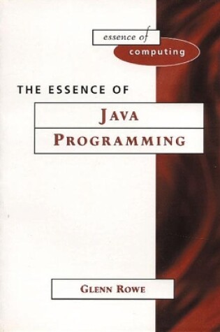 Cover of Essence of Java Programming