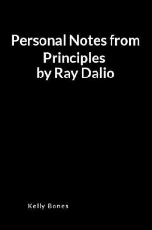 Cover of Personal Notes from Principles by Ray Dalio