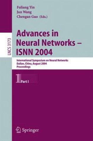 Cover of Advances in Neural Networks--Isnn 2004