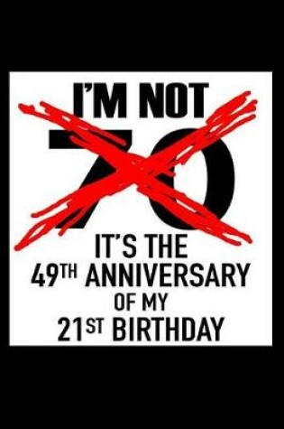 Cover of I'm not 70. It's the 49th anniversary of my 21st birthday!