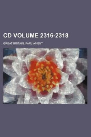 Cover of CD Volume 2316-2318