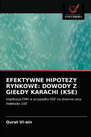 Cover of Efektywne Hipotezy Rynkowe