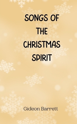 Book cover for Songs of the Christmas Spirit