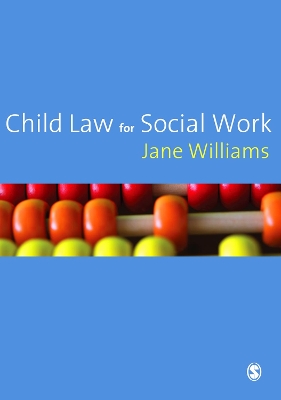 Book cover for Child Law for Social Work