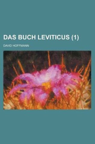 Cover of Das Buch Leviticus (1 )