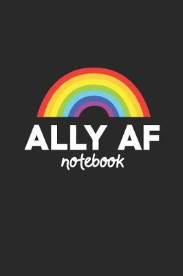 Book cover for Ally AF Notebook