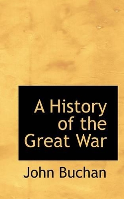 Book cover for A History of the Great War