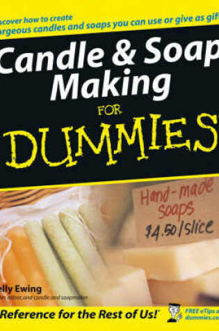 Cover of Candle and Soap Making for Dummies