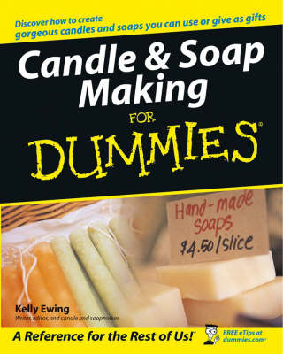 Book cover for Candle and Soap Making for Dummies