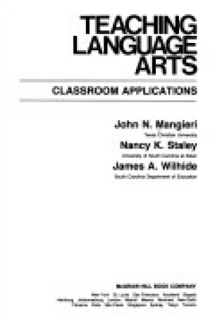 Cover of Teaching Language Arts : Classroom Applications