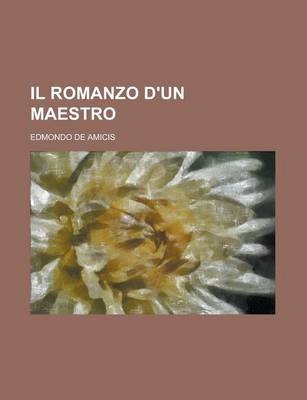 Book cover for Il Romanzo D'Un Maestro
