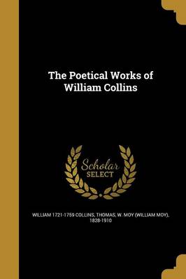 Book cover for The Poetical Works of William Collins