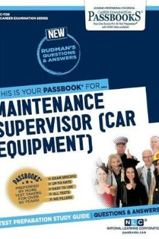 Cover of Maintenance Supervisor (Car Equipment) (C-1158)