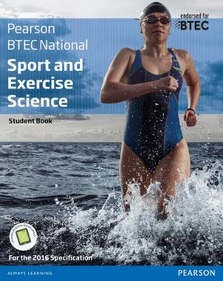 Book cover for BTEC Nationals Sport and Exercise Science Student Book + Activebook