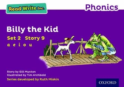 Cover of Read Write Inc. Phonics: Billy the Kid (Purple Set 2 Storybook 9)