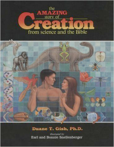 Book cover for The Amazing Story of Creation