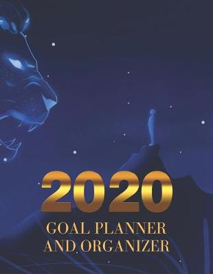 Book cover for 2020 goal planner and organizer