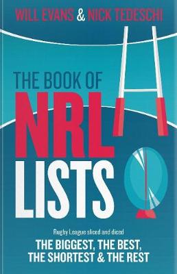 Book cover for The Book of NRL Lists