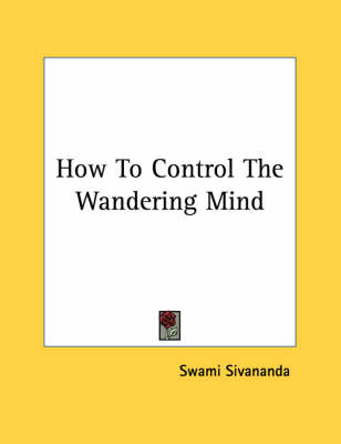 Book cover for How to Control the Wandering Mind