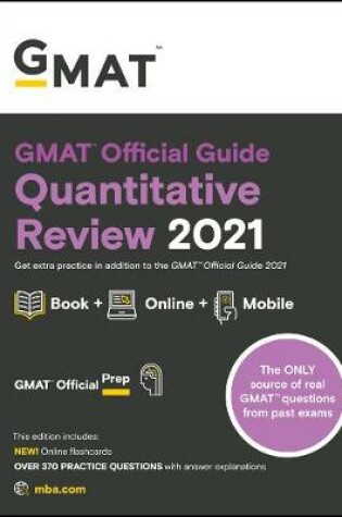 Cover of GMAT Official Guide Quantitative Review 2021
