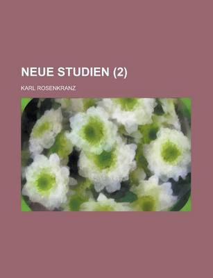 Book cover for Neue Studien (2)