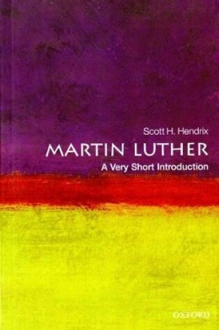 Cover of Martin Luther: A Very Short Introduction