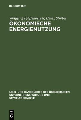 Book cover for Ökonomische Energienutzung