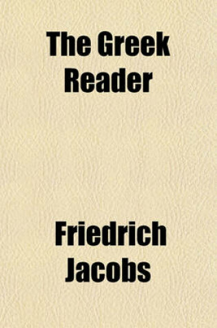 Cover of The Greek Reader