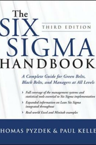 Cover of The Six Sigma Handbook, Third Edition