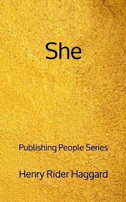 Book cover for She - Publishing People Series