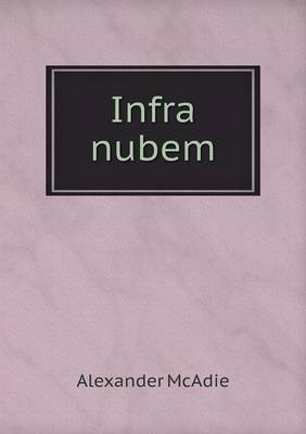 Book cover for Infra nubem