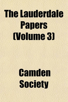 Book cover for The Lauderdale Papers (Volume 3)