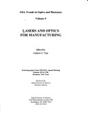 Cover of Lasers and Optics for Manufacturing