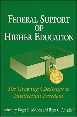 Cover of Federal Support Higher Education