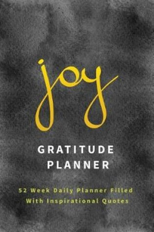Cover of Gratitude Planner Joy