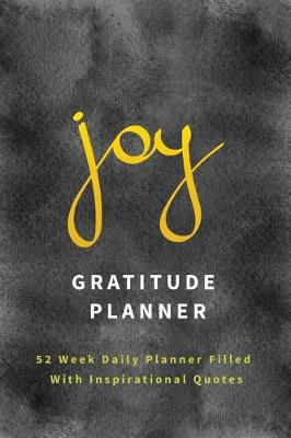 Book cover for Gratitude Planner Joy