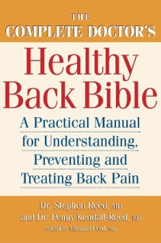 Cover of Complete Doctor's Healthy Back Bible