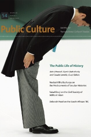 Cover of The Public Life of History