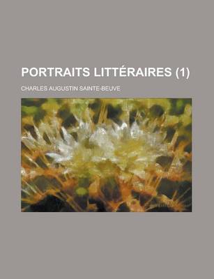 Book cover for Portraits Litteraires (1 )