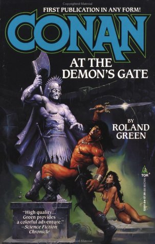 Book cover for Conan at the Demon's Gate