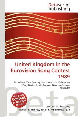 Cover of United Kingdom in the Eurovision Song Contest 1989