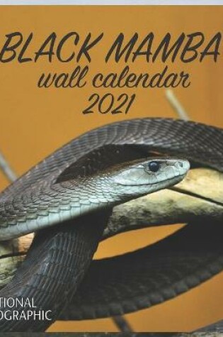 Cover of Black Mamba Wall Calendar 2021