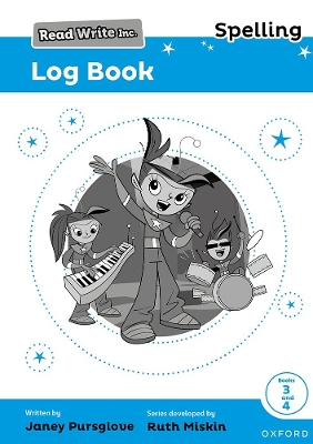 Book cover for Read Write Inc. Spelling: Read Write Inc. Spelling: Log Book 3-4 (Pack of 30)