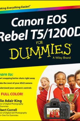 Cover of Canon EOS Rebel T5/1200D For Dummies