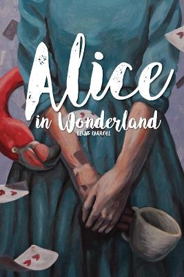 Book cover for Alice in Wonderland of Lewis Carroll